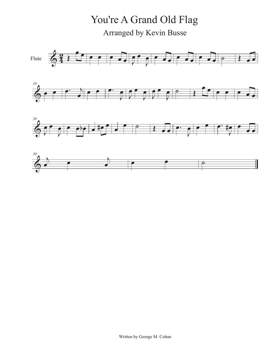 Old clearance flute music