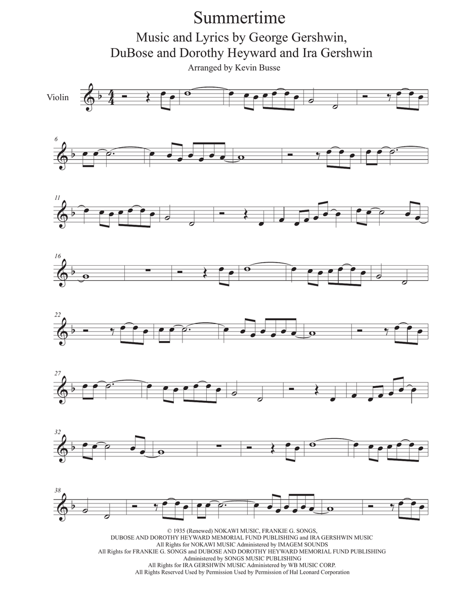 Song of Time Sheet music for Violin (Solo)