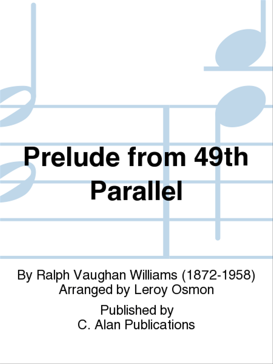 Prelude from 49th Parallel by Ralph Vaughan Williams - Concert Band ...