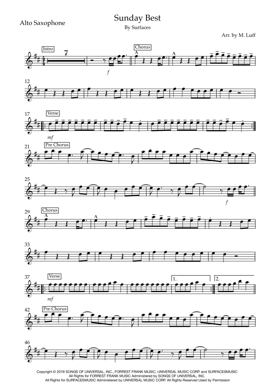 Sunday Best Woodwind Duet Digital Sheet Music Sheet Music Plus