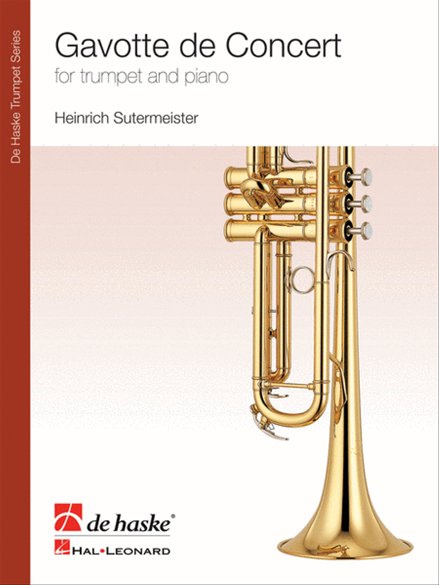Gavotte De Concert Trumpet/Piano by Heinrich Sutermeister