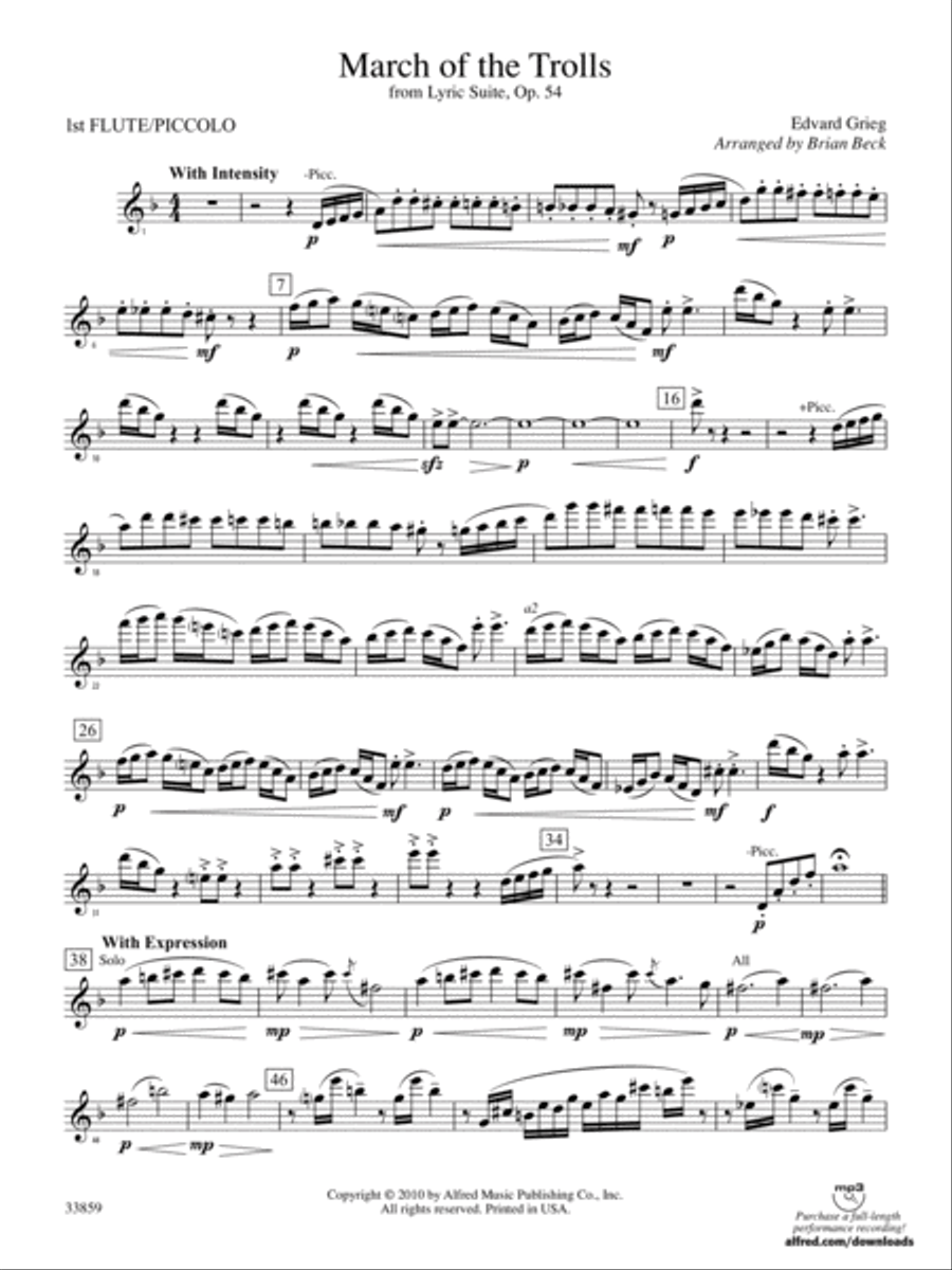 Famous clearance flute solos