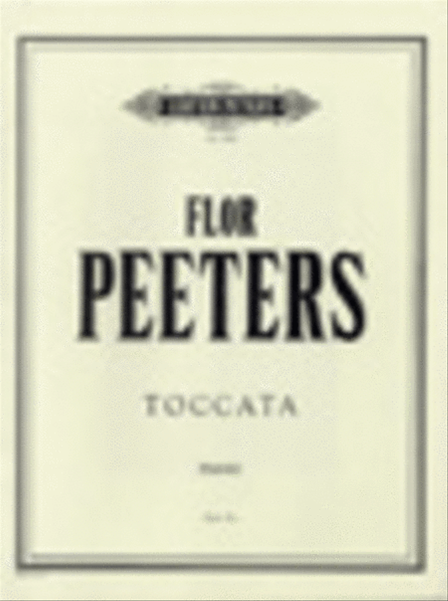 Toccata Op. 51a for Piano Piano Solo scores gallery preview page 1