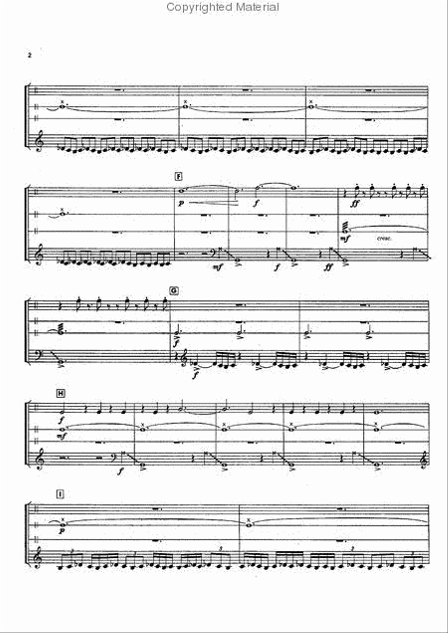 Imaginary Landscape No. 1 Small Ensemble scores gallery preview page 3