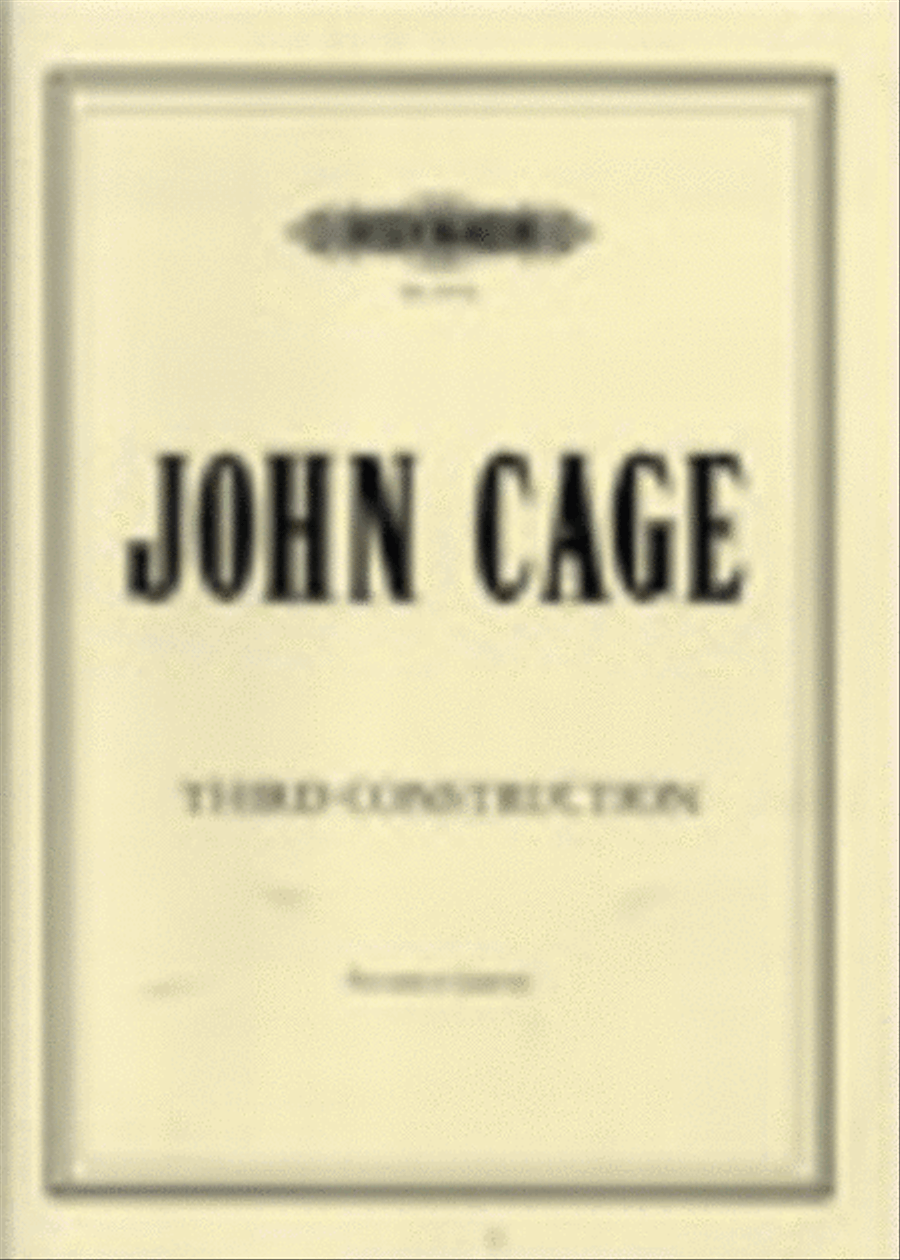 Third Construction Small Ensemble scores gallery preview page 1