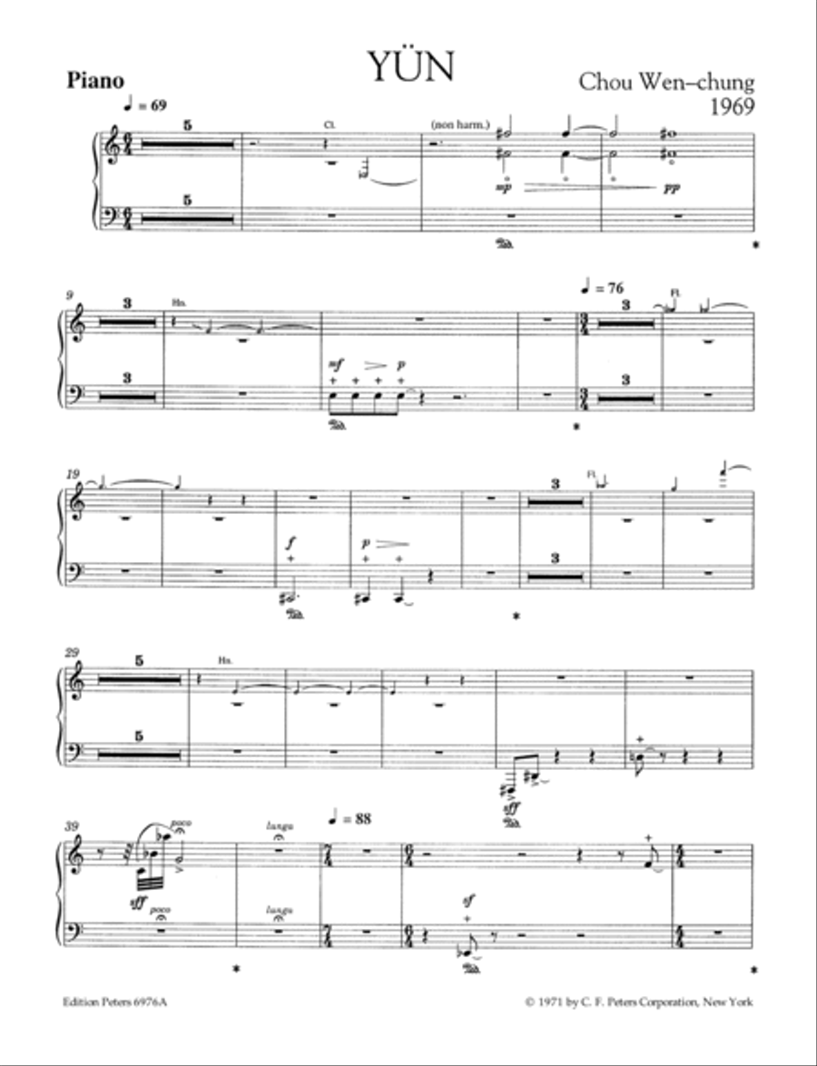 Yun Piano scores gallery preview page 4
