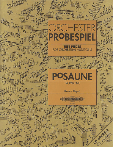 Test Pieces For Orchestral Auditions - Trombone