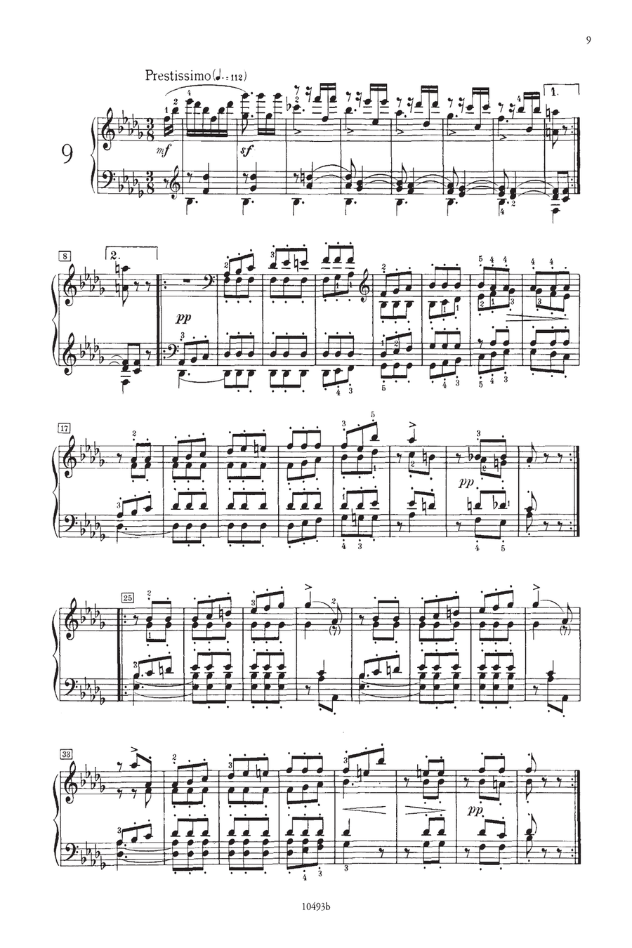 Papillons Op. 2 for Piano Piano scores gallery preview page 2