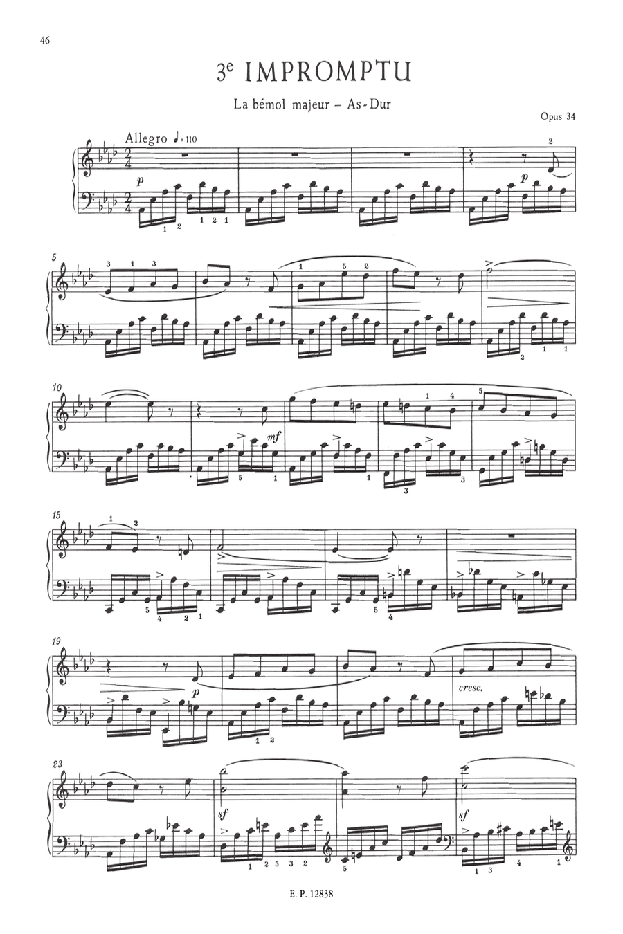 Préludes and Impromptus for Piano Piano scores gallery preview page 2