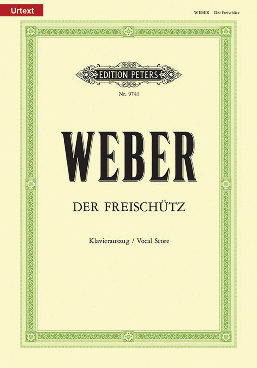 Der Freischütz (Vocal Score) 4-Part scores gallery preview page 1