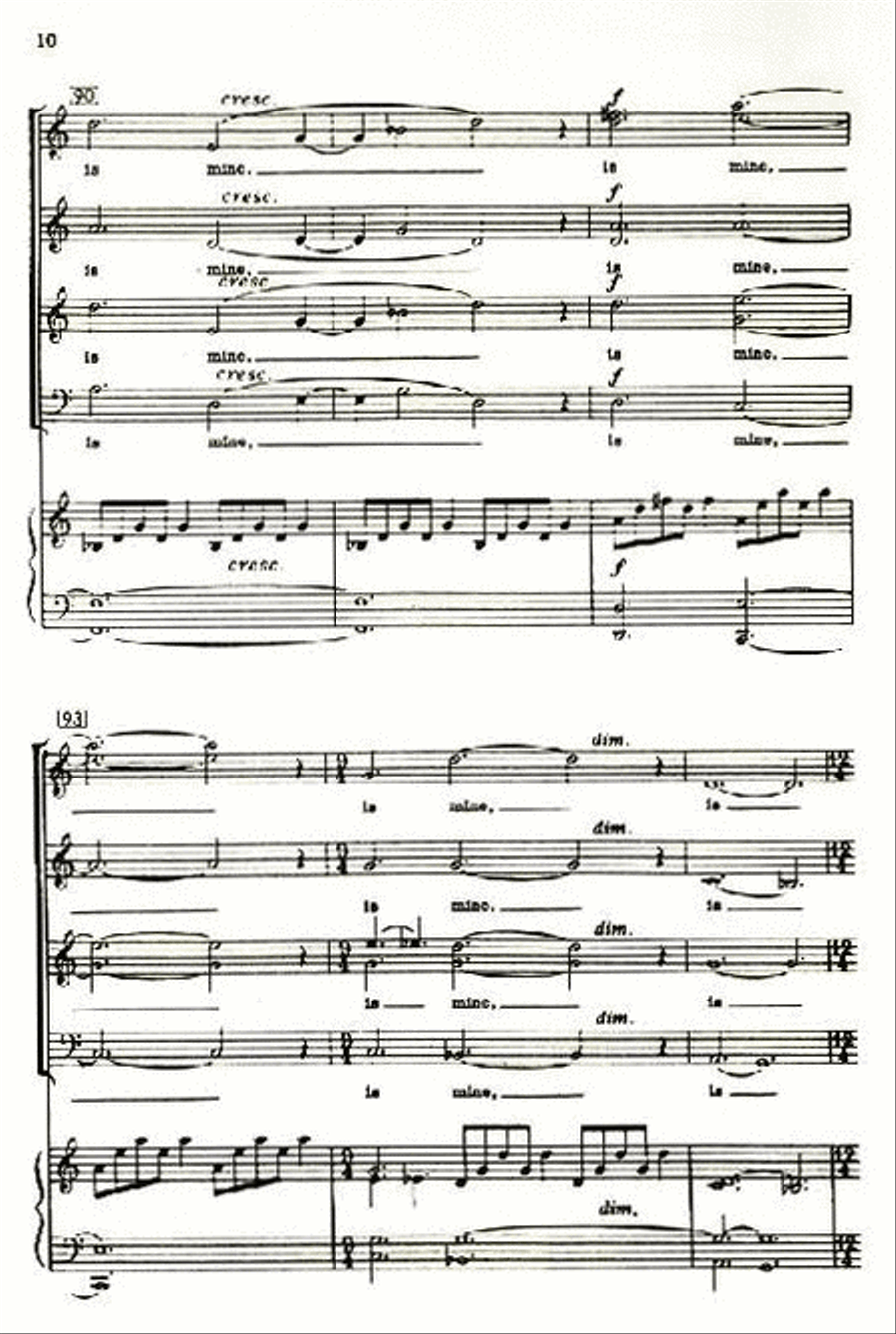 Wedding Cantata 4-Part scores gallery preview page 3
