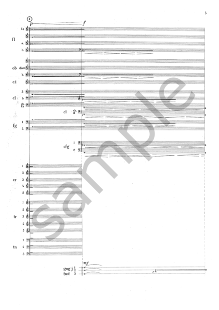 Pittsburgh Overture Pittsburgh Overture Concert Band scores gallery preview page 4