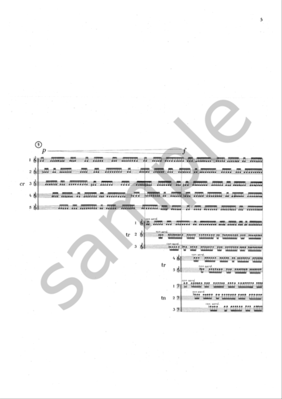 Pittsburgh Overture Pittsburgh Overture Concert Band scores gallery preview page 6