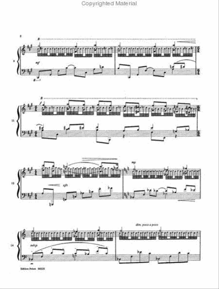 3 Hommages Piano Solo scores gallery preview page 3