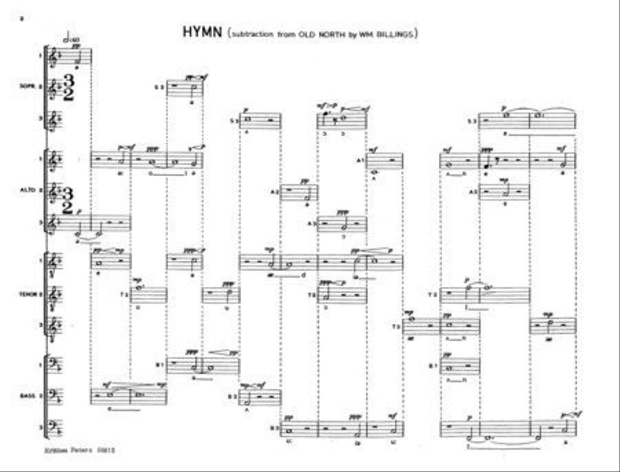 Hymns and Variations Choir scores gallery preview page 2