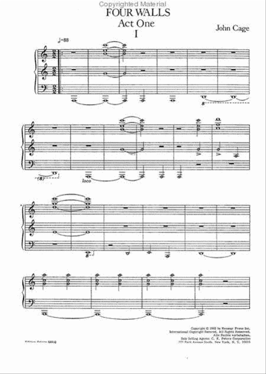 Four Walls Voice scores gallery preview page 2