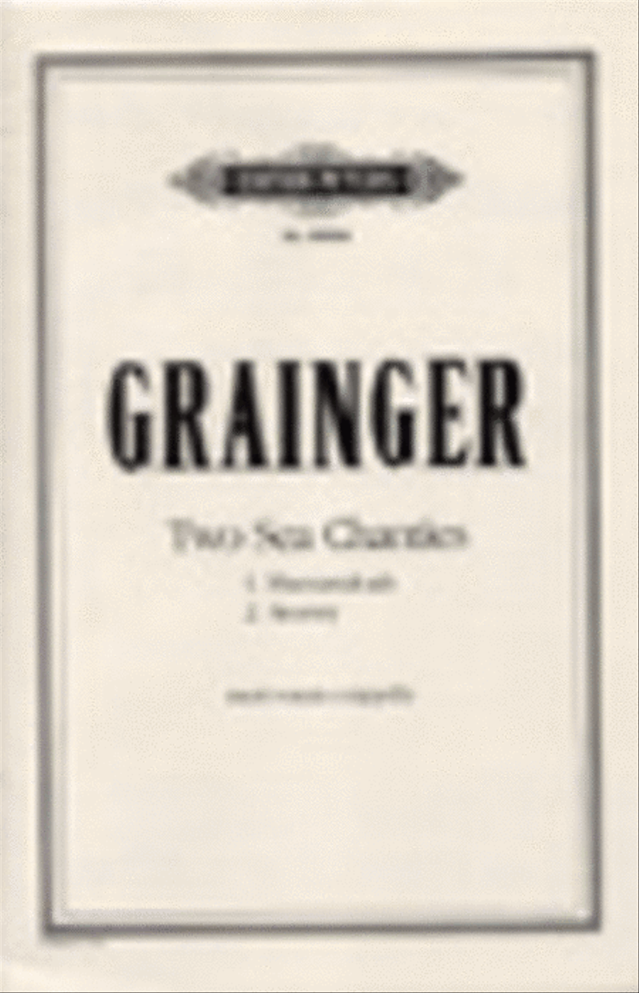 Two Sea Chanties for TTBB TTBB scores gallery preview page 1