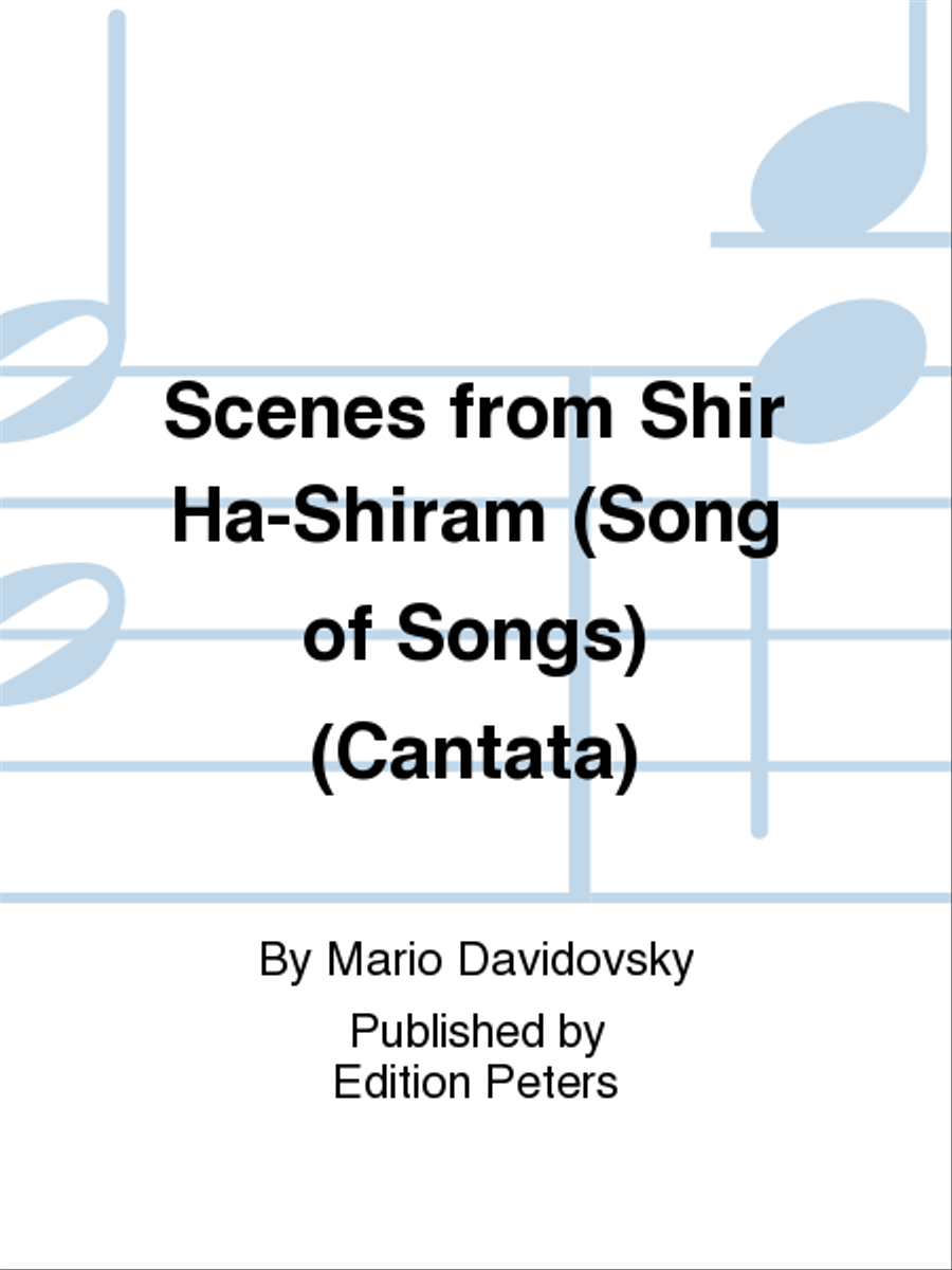 Scenes from Shir Ha-Shiram (Song of Songs) [Score] Piccolo scores gallery preview page 1