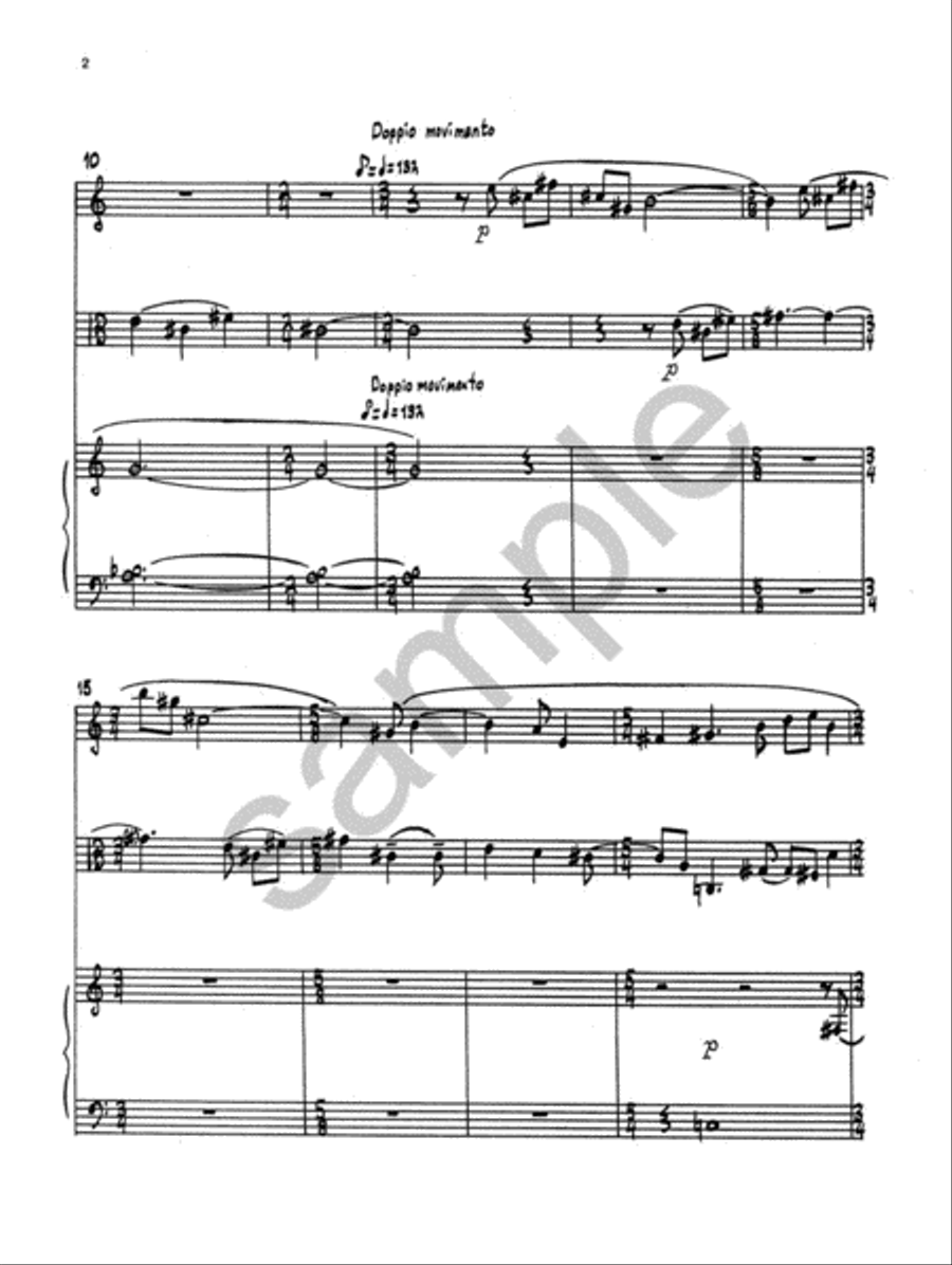 Seven Episodes Small Ensemble scores gallery preview page 4