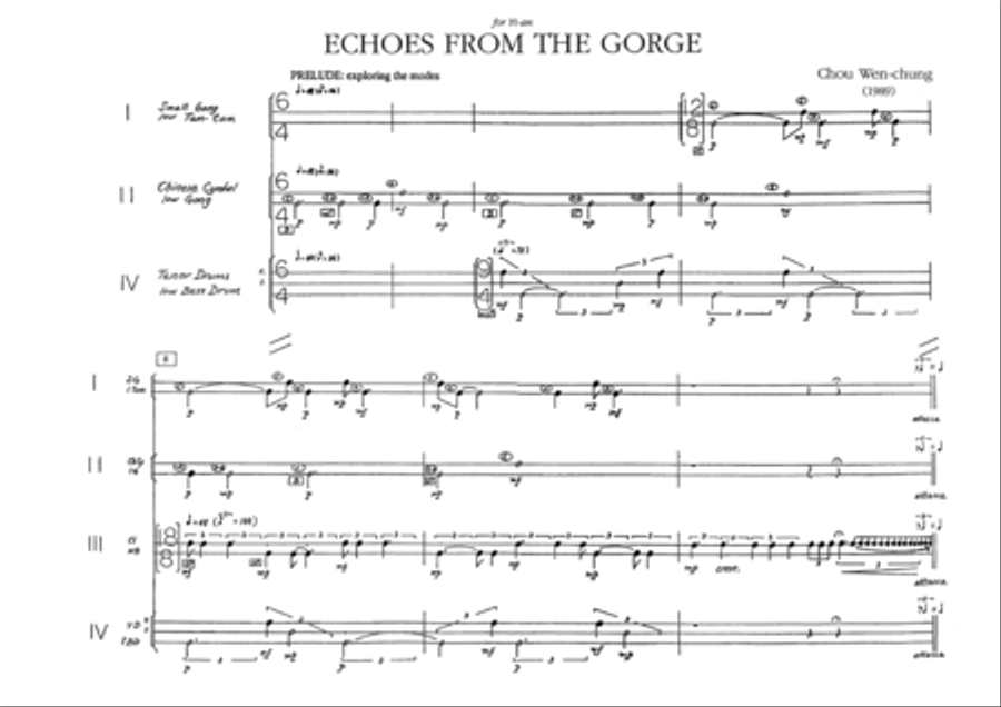 Echoes from the Gorge Echoes from the Gorge Score scores gallery preview page 8