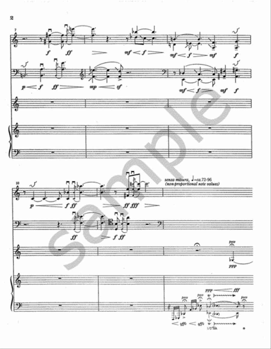 Windswept Peaks (Score) Clarinet scores gallery preview page 10