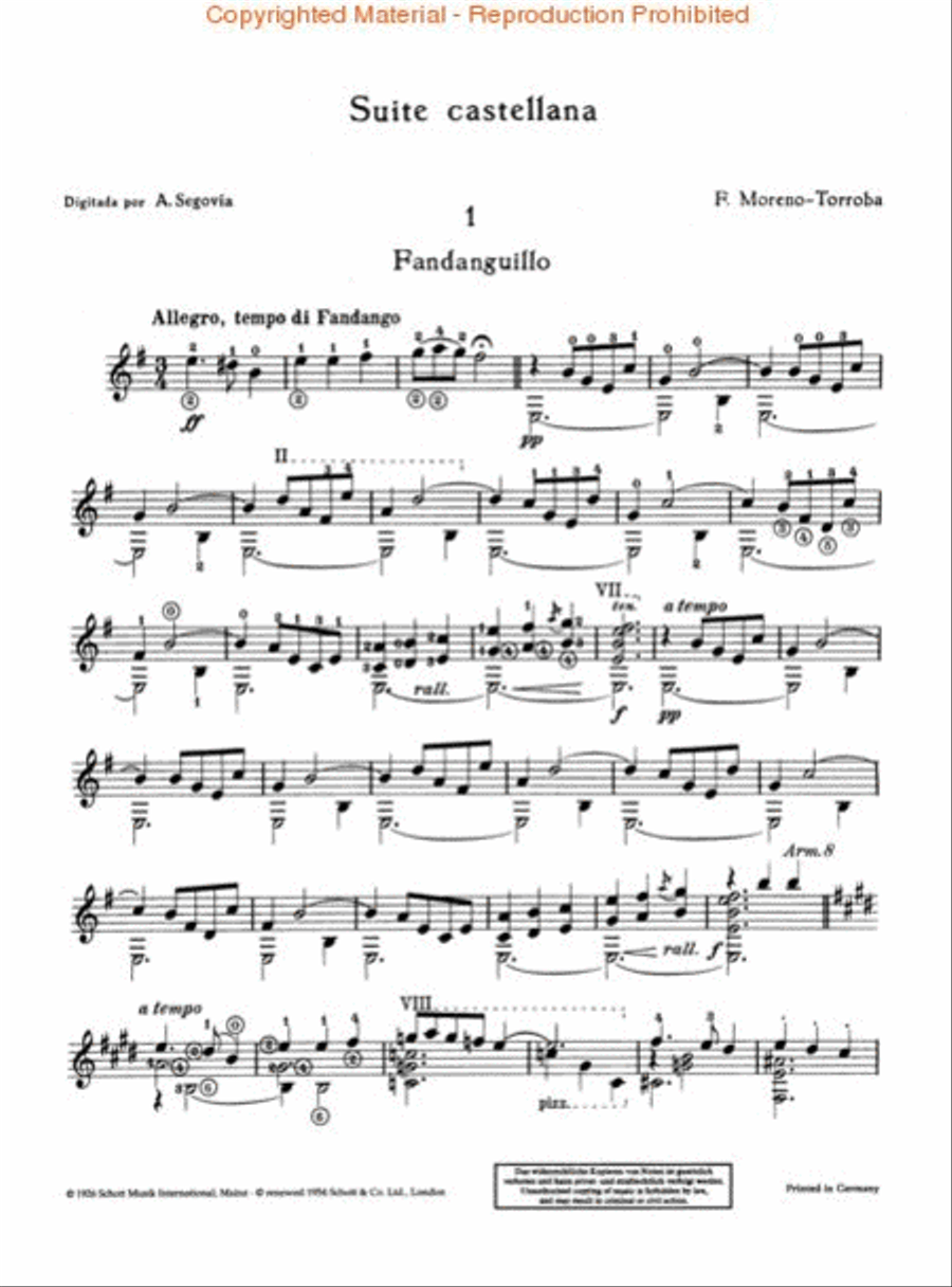 Suite Castellana Suite Castellana Acoustic Guitar scores gallery preview page 2