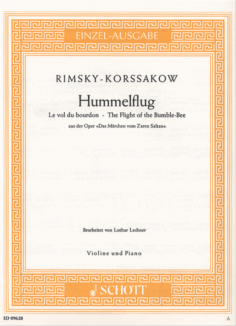 Flight of the Bumblebee Flight of the Bumblebee Violin Solo scores gallery preview page 1