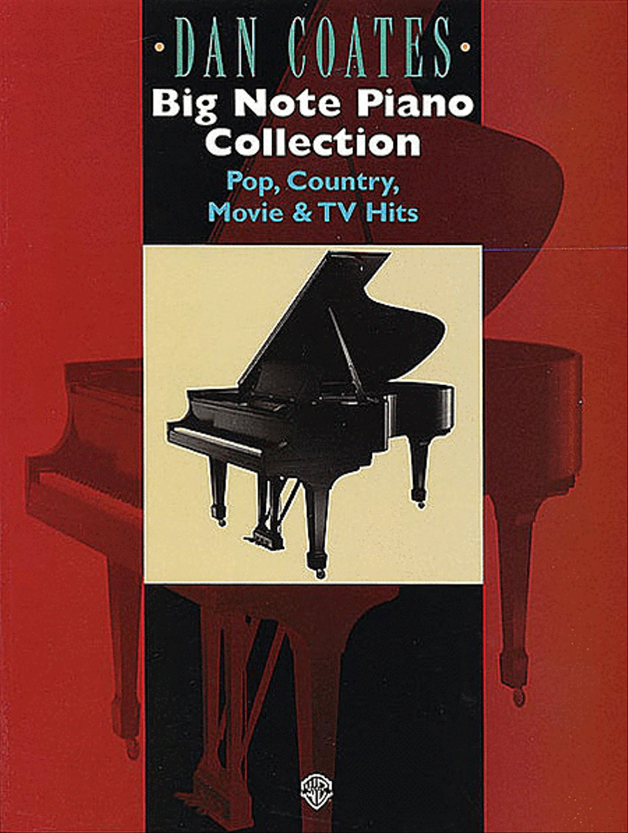 Dan Coates Big Note Piano Collection Easy Piano scores gallery preview page 1