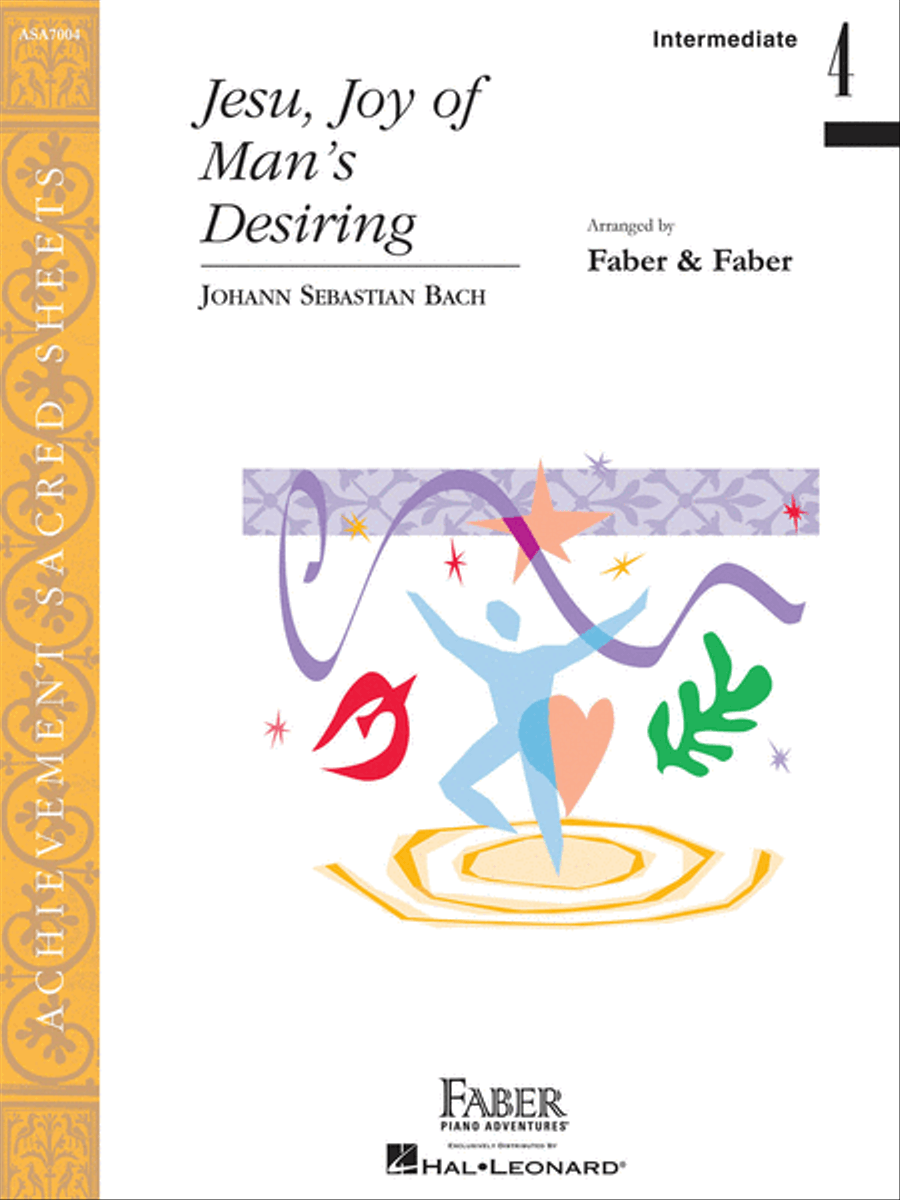 Jesu, Joy of Man's Desiring, BWV 147 Piano Method scores gallery preview page 1