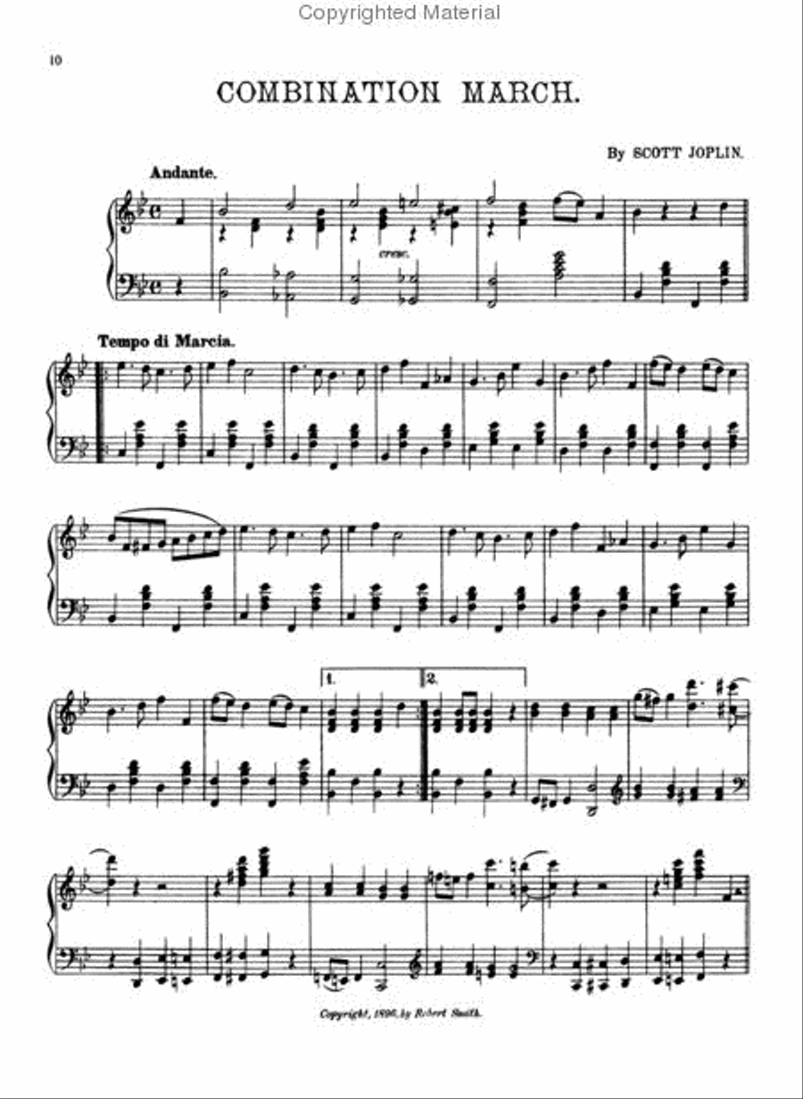 Scott Joplin -- Collected Piano Works Piano Solo scores gallery preview page 3