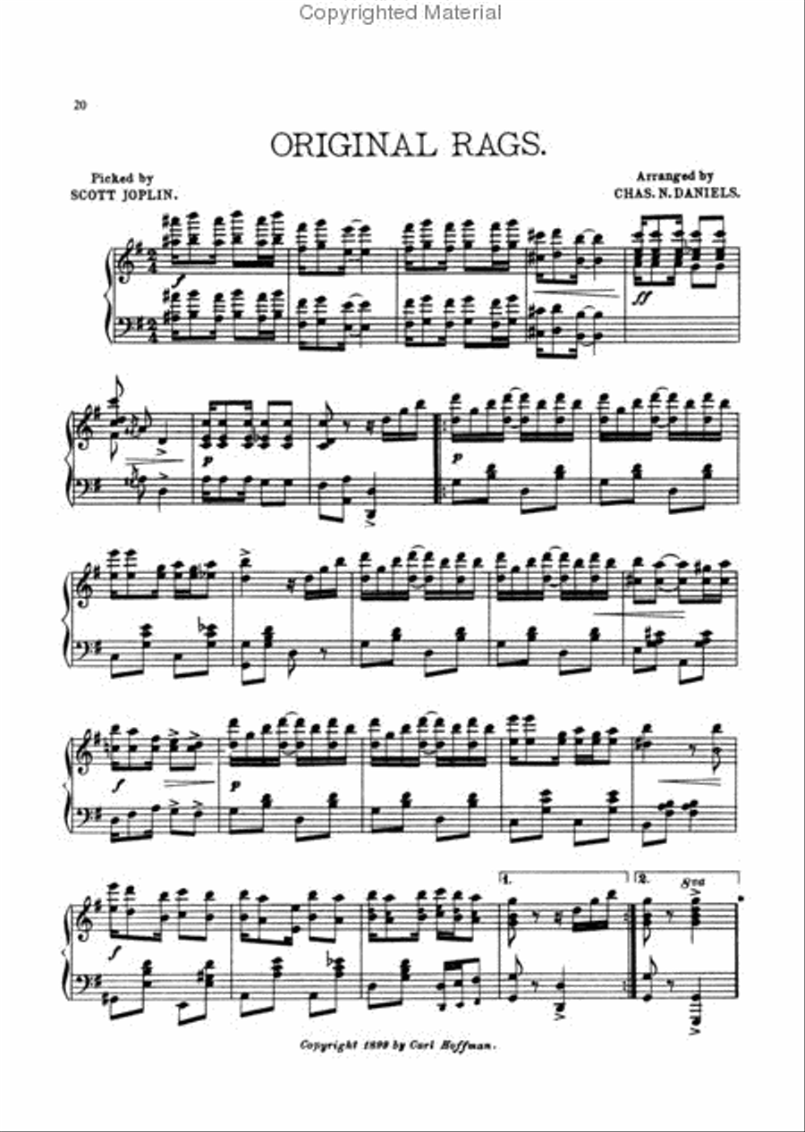 Scott Joplin -- Collected Piano Works Piano Solo scores gallery preview page 4