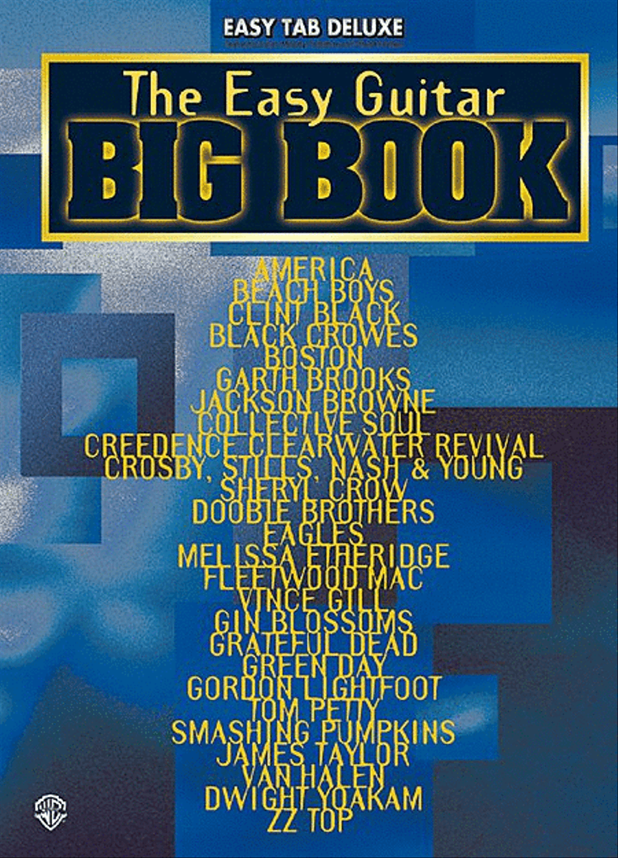 The Easy Guitar Big Book Electric Guitar scores gallery preview page 1