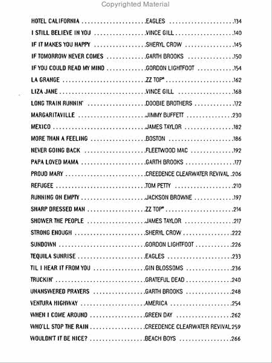 The Easy Guitar Big Book Electric Guitar scores gallery preview page 3