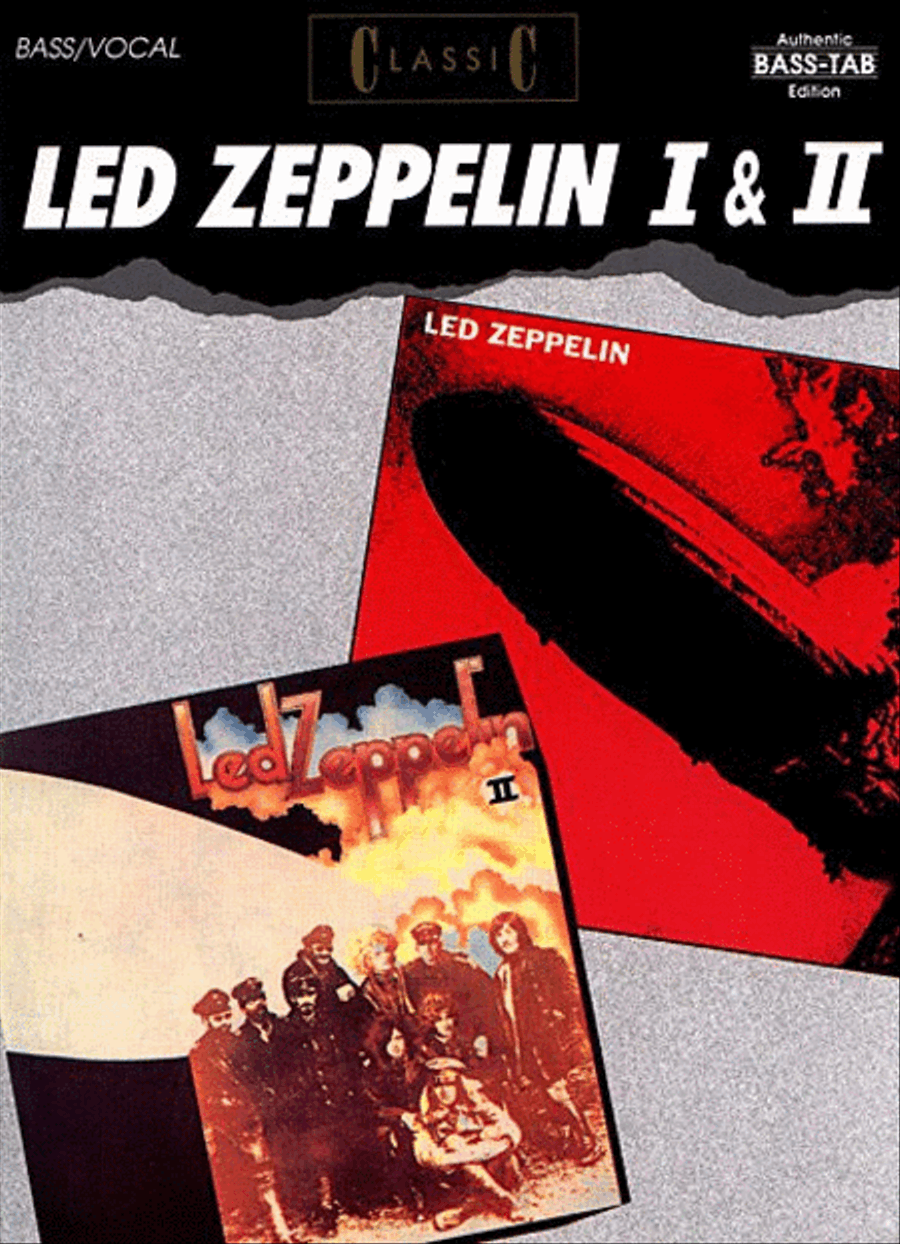 Classic Led Zeppelin I & II - Bass Electric Guitar scores gallery preview page 1