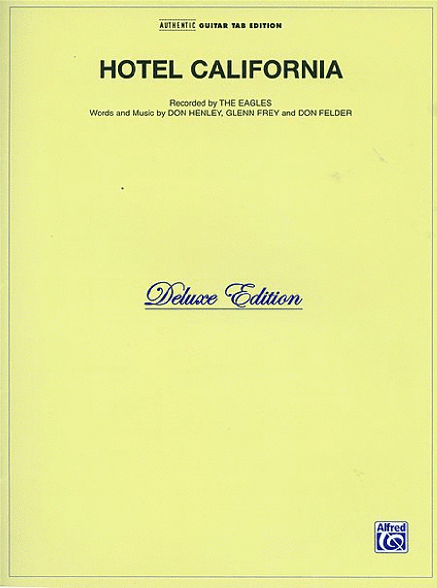 Hotel California Electric Guitar scores gallery preview page 1