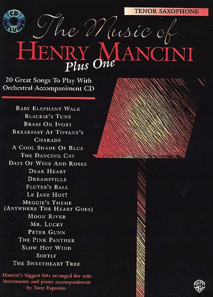 The Music of Henry Mancini Plus One (20 Great Songs to Play with Orchestral Accompaniment) Tenor Saxophone scores gallery preview page 1