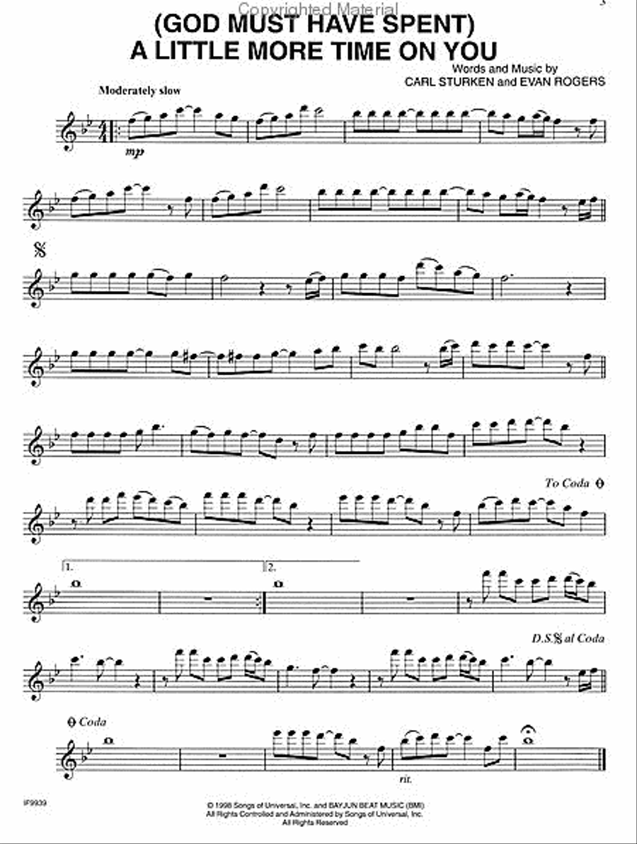 Smash Pop Hits - Flute Flute Solo scores gallery preview page 2
