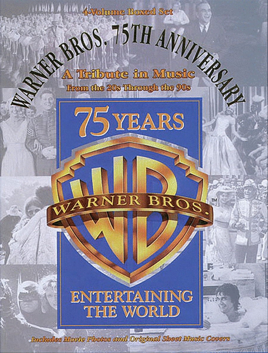 Warner Bros. 75th Anniversary -- A Tribute in Music Piano, Vocal scores gallery preview page 1