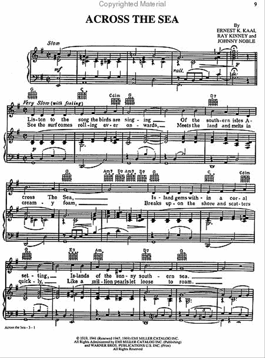 The Complete Hawaiian Music Collection Piano, Vocal, Guitar scores gallery preview page 2