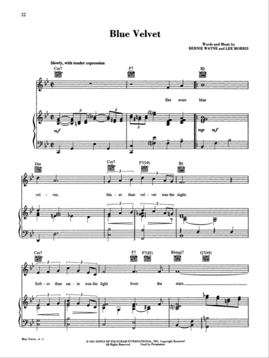 The Tony Bennett Songbook Piano, Vocal, Guitar scores gallery preview page 4