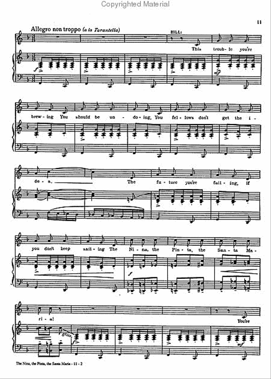 Kurt Weill Songs – A Centennial Anthology - Volume 2 Piano, Vocal, Guitar scores gallery preview page 3