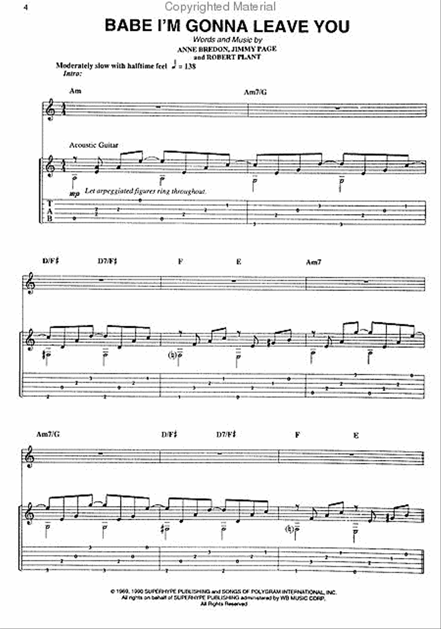 Acoustic Classics, Volume 1 Acoustic Guitar scores gallery preview page 2