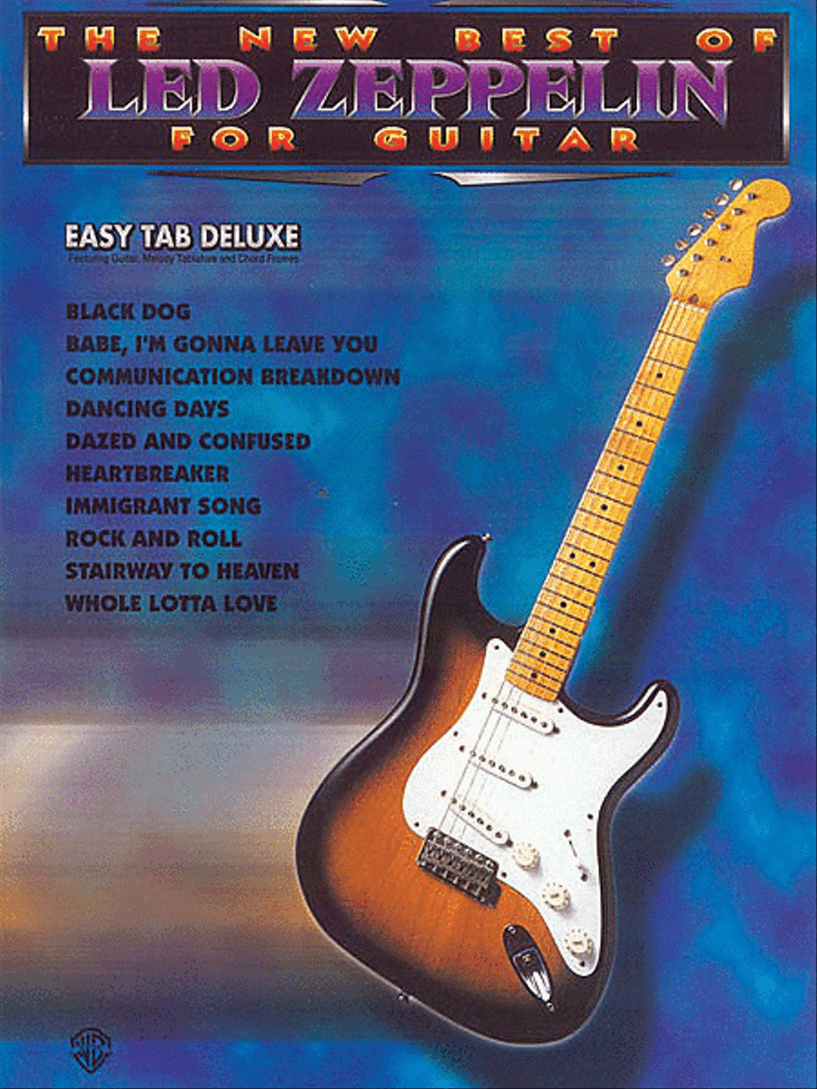 The New Best Of Led Zeppelin For Guitar - Easy Guitar Electric Guitar scores gallery preview page 1