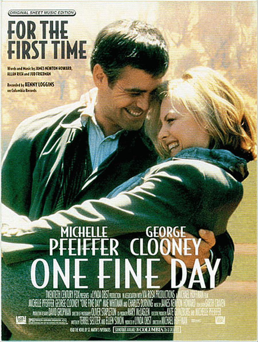 For the First Time (from One Fine Day) Piano, Vocal, Guitar scores gallery preview page 1