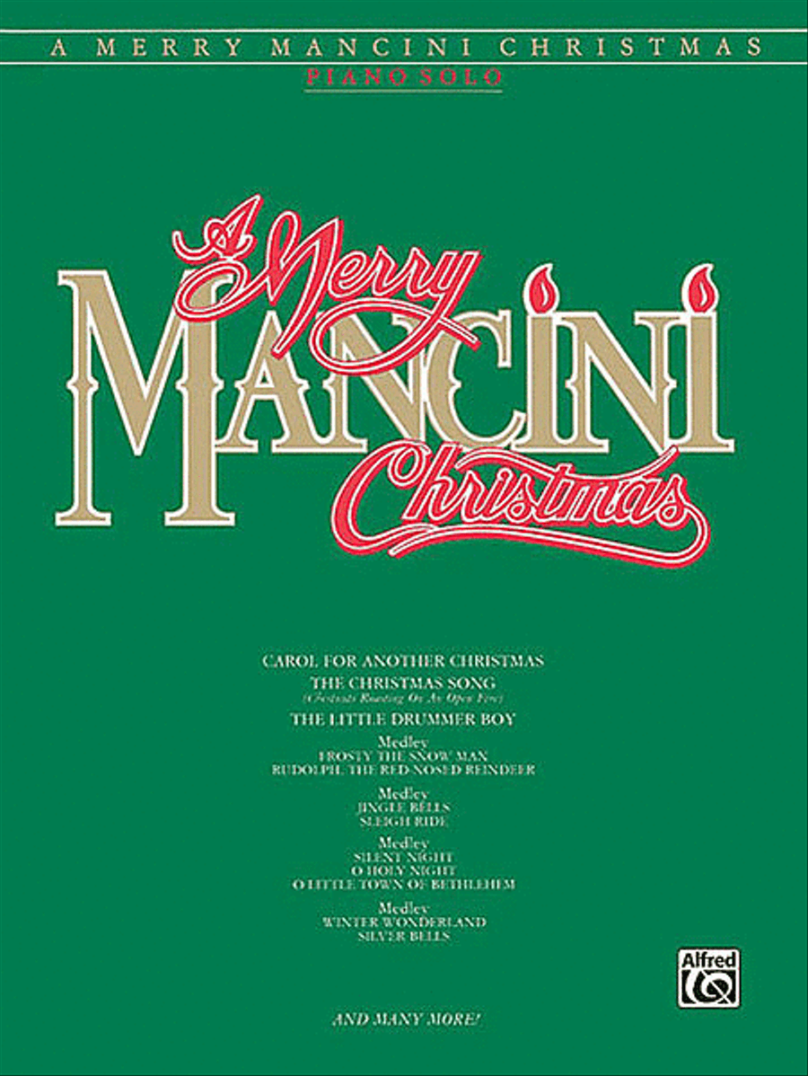 A Merry Mancini Christmas Voice Solo scores gallery preview page 1