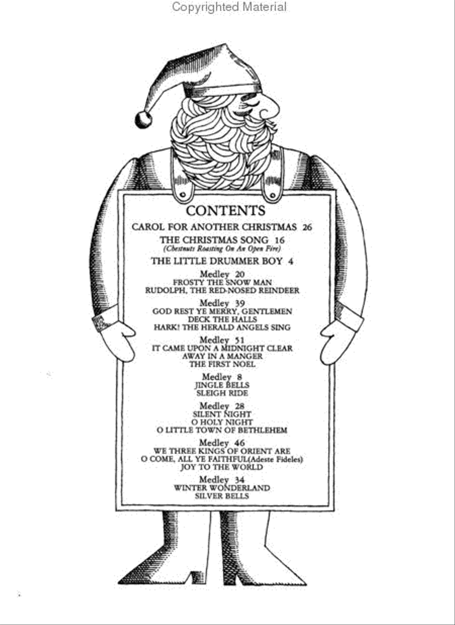 A Merry Mancini Christmas Voice Solo scores gallery preview page 2