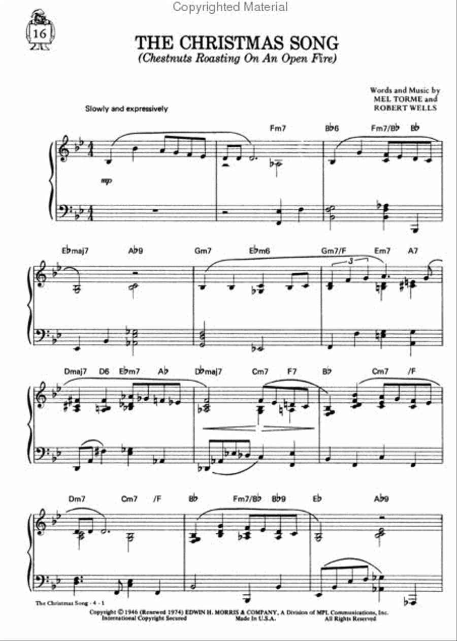 A Merry Mancini Christmas Voice Solo scores gallery preview page 3