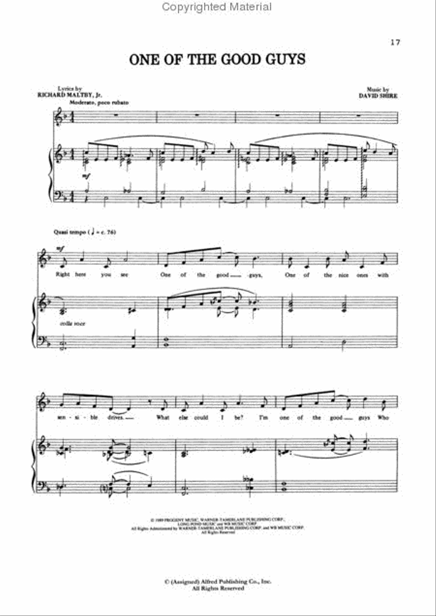 Closer Than Ever Piano, Vocal, Guitar scores gallery preview page 3