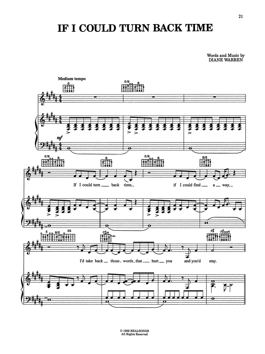 Nothing's Gonna Stop Us Now and the Hit Songs of Diane Warren, Volume 1 Piano, Vocal, Guitar scores gallery preview page 4