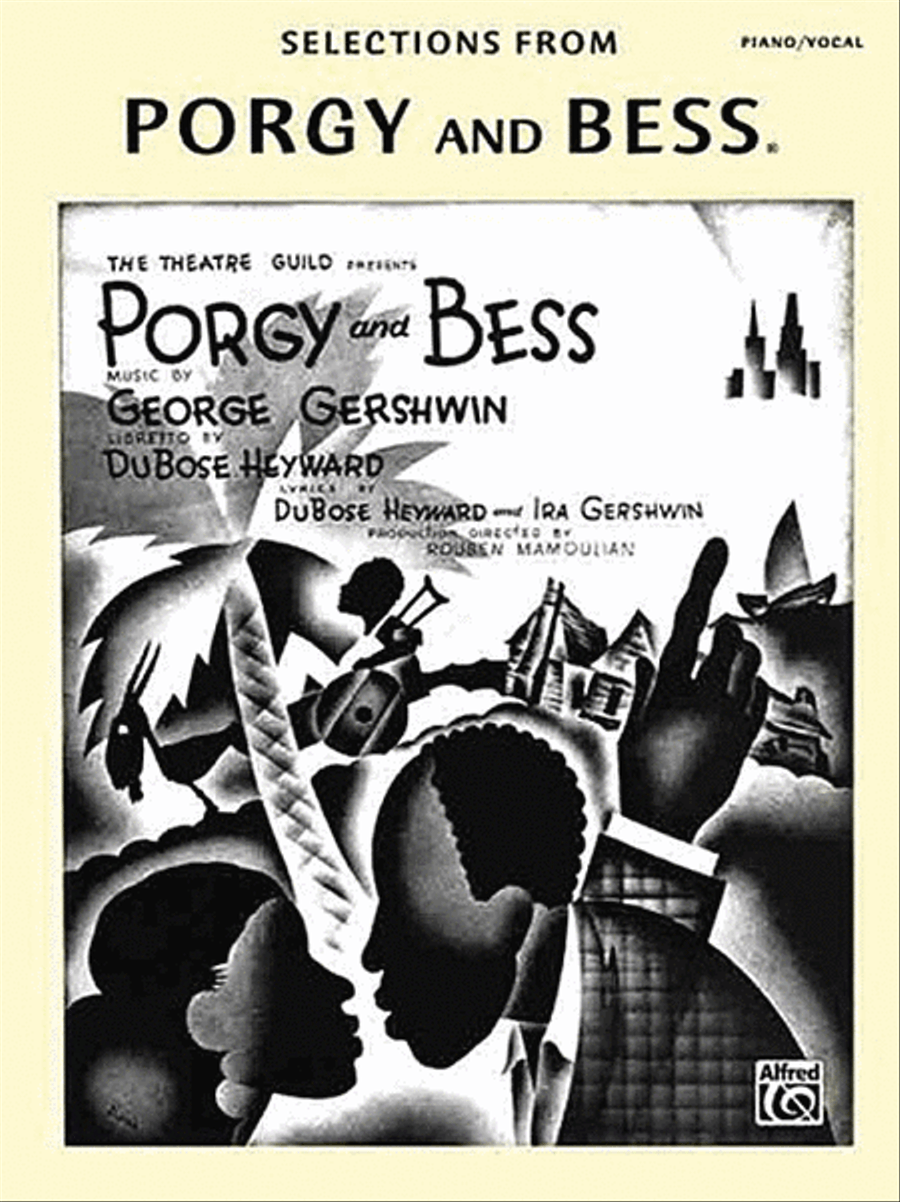 Porgy and Bess Piano, Vocal, Guitar scores gallery preview page 1
